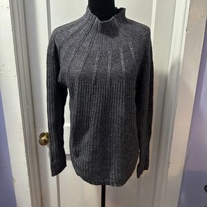 89th + Madison Silver Knit‎ Sweater in L